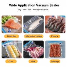 Kitchen mommy 電動真空密封抽氣泵 可充電自動密封機,附可重複使用真空密封袋 食品包裝袋,廚房電器 - 彩色 - 查看 3