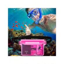 Waterproof Swimming Bag, Sealed Floating Diving Waist Bag, Waterproof Phone Case, Dry Shoulder Bag, Suitable For Beach, Boating, Sports (Random Style) - Multicolor - View 7