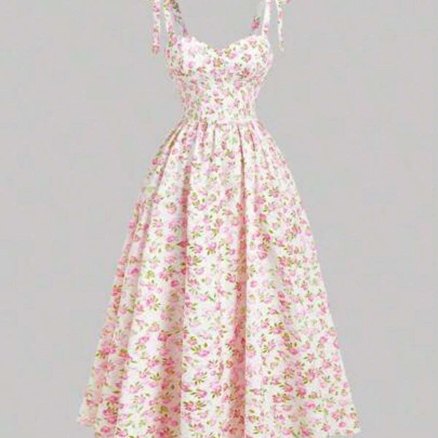 Women Midi Dresses - 紫紅色 - 查看 1