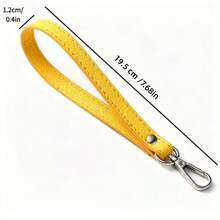 1Pc/2Pcs Wrist Strap Wallet Lanyard, Clutch Bag Keychain Accessory, Phone Bag Wrist Strap, Easy To Hang When Going Out, Free Your Hands - Multicolor - View 4