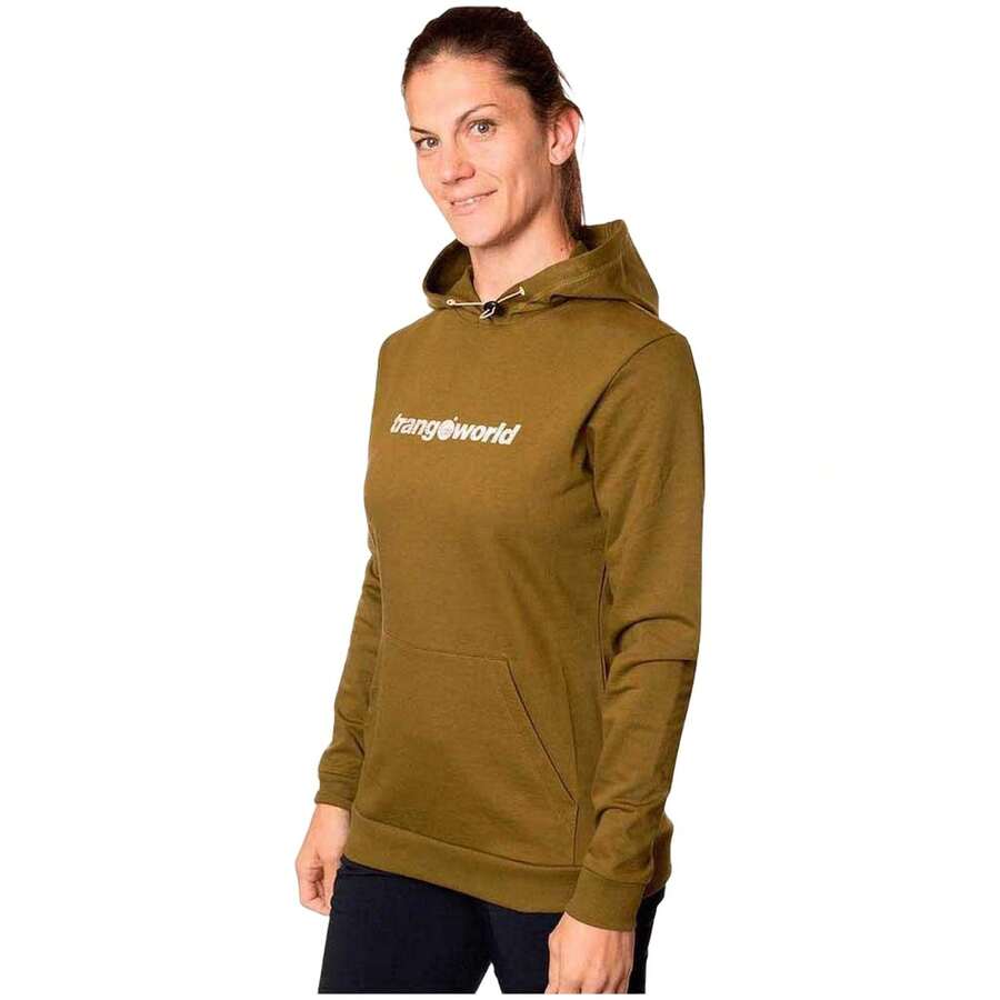Trangoworld Felpa con cappuccio PC009301-71C per Donne colore Marrone - Castano - Visualizzare 1
