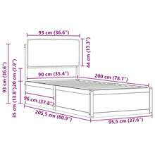 Bases de cama - Gris - Ver 10