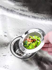 水槽濾網、廚房水槽過濾網、防止堵塞、食物殘渣與剩餘物收集、耐用網格、高效排水、廚房水槽過濾器、防堵塞工具、靈活設計、易於安裝設計 - 彩色 - 查看 8