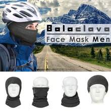 Ski Mask Balaclava Cold Weather Warm And Fleece Face Mask Neck Warmer Full Face Mask For MenandWomen - Dark Grey - View 4