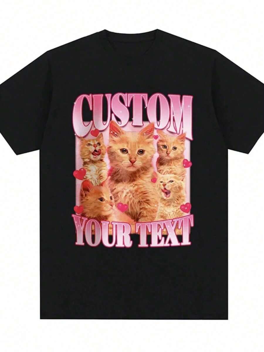 Camiseta 100% Algodón Puro - Negro 7 - Ver 1
