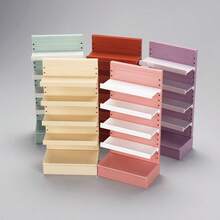 1pc Miniature Mini Flower Shelf Rack Model Dollhouse Furniture DIY Pretend Play Simulation Home Decor Miniature Flower Display Rack Pretend Play Mini Kitchen Utensil Cake Cabinet Mini Storage Shelf Matching Simulation Kitchen Miniature Home Decor Rack - C - View 8