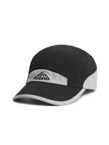 1 pieza Gorra de béisbol con bordado de montaña, parte superior suave, gorra deportiva versátil - A - Ver 9
