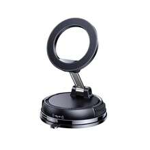 MagSafe Compatible Car Phone Mount, Vacuum Suction Cup Magnetic Phone Holder, 720° Adjustable Foldable Stand For Dashboard, Windshield & Console,Daily Commutes & Road Trips - A - View 11