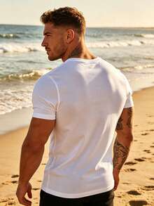Camisetas de hombre - Blanco - Ver 2