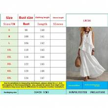 Women's Two-Piece Set, Sleeveless Ruffled Blouse And Long Ruffled Skirt - White - View 2