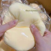 2026 New Jumbo Fluffy Cheese Ball Squishy Super Large Slow Rebound Stress Relief Toy Perfect Christmas Birthday Holiday Gift,Toys For Girl,Kids Toy,Squishy Pack,Sugar Squish,Party Favors For Kids,Squishy Toy Taba,Squishy>Stress Ball,Paw Print Squishy - 彩色 - 查看 12