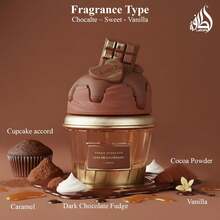 Lattafa Choco Overdose Eau De Parfum, Gourmand Collection, Dark Chocolate Fudge And Caramel Fragrance, 75ml Spray, Sweet And Elegant Give Me Gourmand Collection Suitable For Dating, Parties And Business The Perfect Gift For Holiday - choco overdose - 查看 5