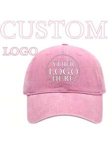 Customized Letter Printed Baseball Cap - Unisex Lightweight Adjustable Buckle Hat, Personalized Logo, Urban Street Style, Father's Day Gift - Multicolor - View 6