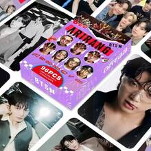 K-P/O/P <ARIRANG>,B/T/,JK,JIMIN,JIN,RM,J-HOPE,V, LOMO雷射雕刻卡，收藏卡，偶像卡，支持卡。可放入卡夾或護照中。非常適合攝影和收藏。適合粉絲禮物和交換。 - 彩色 - 查看 23