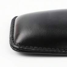 Car Center Armrest Cushion With SPORT Logo, Made Of Premium Leather, Stylish And Durable, Suitable For Knee, Leg And Elbow Support, Shockproof And Anti-Vibration, Comfortable Car Interior Center Console Thigh Support Accessory, Black Universal - Sporty Style - View 7