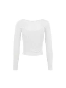 Disney Women's Toy Story Family Portrait Print Slim-Fit Long-Sleeved T-Shirt, American Retro Style, Cropped And Waist-Revealing Design, Youthful And Energetic, Suitable For Theme Park Photos And Everyday Wear. - White - View 4
