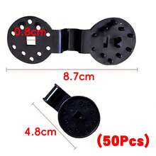 10/50/100pcs Black Upgraded Shade Net Clips With Rope Holes, Reusable Weather-Resistant Plastic Lock Clips, Suitable For Shade Nets, Greenhouses, Hail Nets, Camping Tarps And Outdoor Windproof Installation - Black - View 19