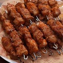 Detachable Vertical Grill Rack + 24 Skewers, Suitable For 3QT-6QT Air Fryer Oven, Kitchen And Outdoor BBQ Essential, Even Heating And Non-Burning, Suitable For Meat And Vegetable Roasting - Vertical Grill - View 9