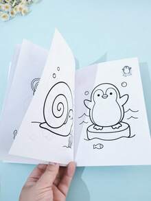 1本學生繪圖練習本趣味字母練習工作簿 返校季學習用品 畢業季禮物 適用多款圖案 26個字母繪圖練習 - 繪畫本 - 查看 3