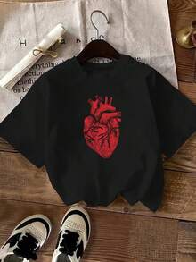 Women T-Shirts - Black - View 2
