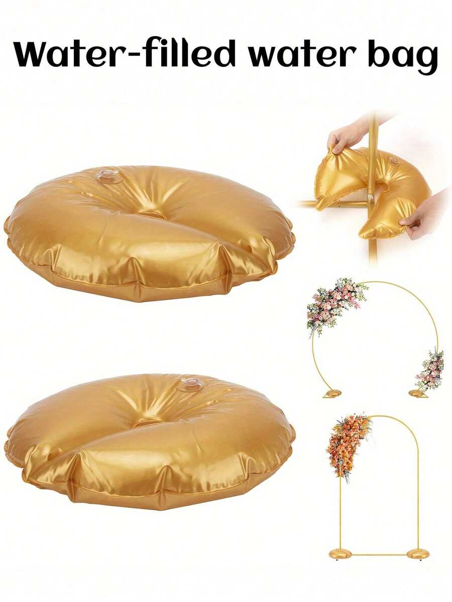 Water Balloon Stand - Sturdy Reusable Round Balloon Stand, Decorated With Floral Patterns, Suitable For Weddings, Birthday Parties, Gender Reveal Parties And Various Holiday Events. A Must-Have For Celebrations. - Multicolor - View 1