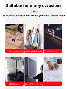 [Washable]2m Mini Tape Measure Keychain Laser Engraved Tape Custom Gift Ruler Waist Measuring Tape Stainless Steel 2m Tape Measure Waterproof Rust-Proof Waist Measuring Tape Gift Ruler Mini Tape Measure Keychain - Ultra-small and Portable - View 3