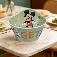 1pc Disney Cartoon Deep Bowl , Tableware Cute And Fun For Birthday Party, Exquisite And Durable Deep Bowl - Multicolor - View 9