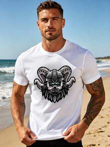 Men T-Shirts - White - View 1