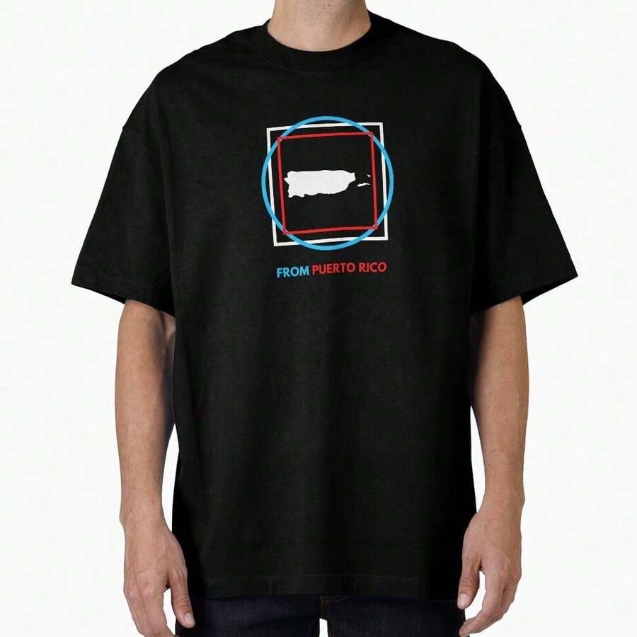 Funny Oversized T-Shirt - White - View 1
