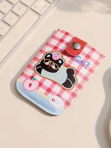 3pcs Anime Cartoon Pull-Out Card Holder, Cute Multi-Slot Card Sleeve, Mini Coin Purse, Portable Wallet For Kids And Students, Unique Design Card Storage Box - Multicolor - View 5