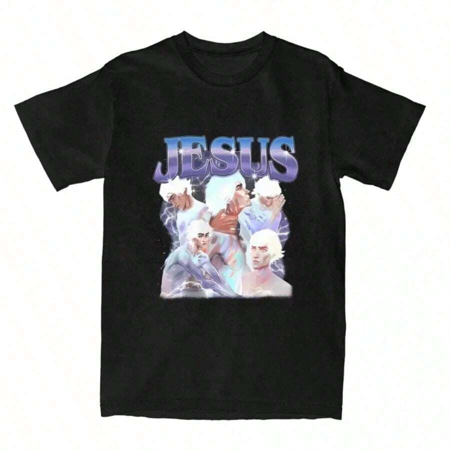 1pcs0022- New Summer T-Shirt With Bingo Design, Funny, Queen Of The Game, Gift For Women, Crew Neck T-Shirt, Oversize Fit, 100% Cotton - 黑色9 - 查看 1