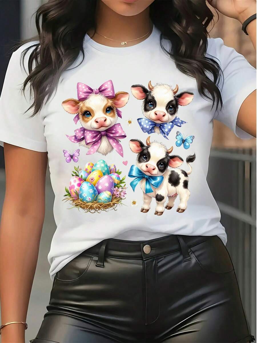 Women T-Shirts - White - View 1