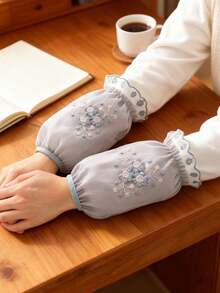 1 Pair Small Flower Lace Sleeves Cover, Household Accessories - Sleeves - View 8
