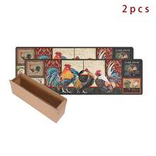1pc Vintage Country Rooster Pattern Non-Slip Quick-Dry Rubber Absorbent Mat, Suitable For Sink And Faucet, Perfect As A Holiday Gift - Multicolor - View 14