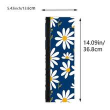 Cute Floral Print Door Handle Covers, Dust-Proof Design, Soft Fabric, Suitable For Refrigerator Handles, Oven And Other Kitchen Appliances. They Are Excellent Kitchen Decor, Fun Home Decor, And Essential Furniture Decor. - Multicolor - View 2
