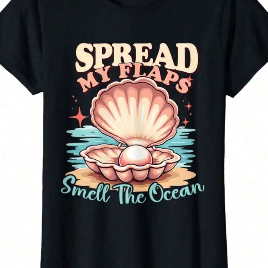 Funny Embarrassing T-Shirts For Adults, Inappropriate Humor, Vulgar T-Shirt - 黑色 6 - 查看 1