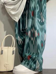 Women Lightweight Cardigans - Green Pants - View 1