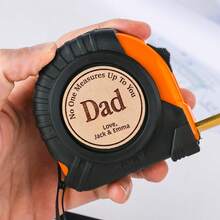 Tak Ada yang Sebanding Denganmu, Pita Ukur yang Dipersonalisasi, Hadiah untuk Papa, Hadiah untuk Kakek, Hadiah untuk Kakek Nenek, Hadiah untuk Tukang Kayu, Hadiah Hari Ayah, PAPA - MultiWarna - View 5