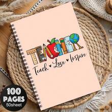 Humorous Teacher Appreciation Notebook, Travel Journal, Learning Activity Planner, Back To School Office Supplies Gift, Colleague Memo Pad, University Graduation Commemorative Personal Organizer School Supplies - E - View 4