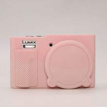 Funda protectora Canboc para cámara compacta LUMIX ZS99/TZ99, funda de silicona suave ZS99 con tapa de lente desmontable, múltiples colores, funda protectora para cámara - Multicolor - Ver 8