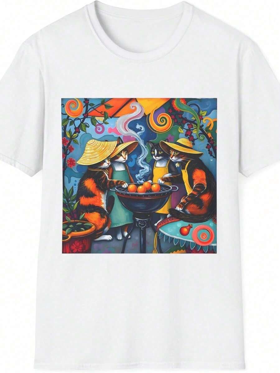 Camiseta 100% Algodón Puro - Blanco 7 - Ver 1
