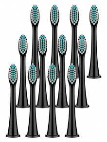 4/12/20 pièces Têtes de brosse de rechange compatibles avec la brosse à dents électrique Phi-Lips Sonicare, Têtes de brosse à dents professionnelles de rechange compatibles avec les brosses à dents électriques Phi-Llips Sonicare séries 1100 2100 4100 5100 5300 5900 6100 6500 7300 9500 - Voir 14