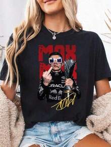 Women T-Shirts - Black - View 1