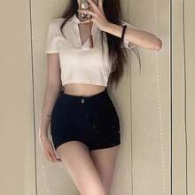 Women Skorts - Black - View 5