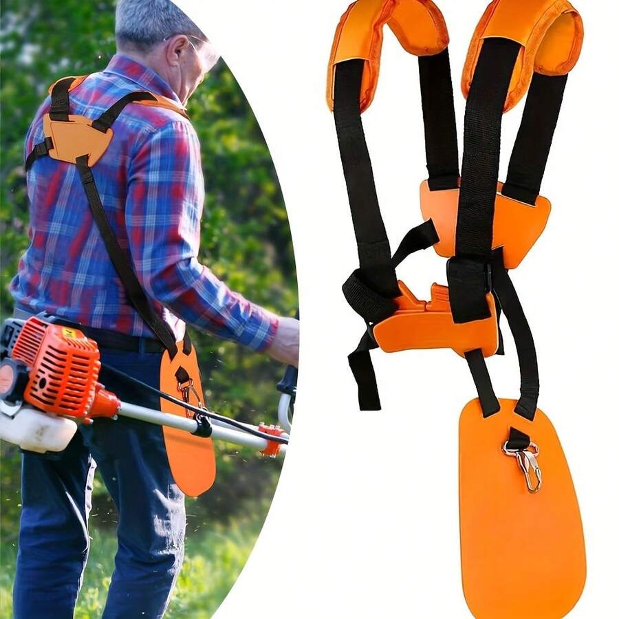 Comfortable Fit Adjustable Shoulder Strap, Suitable For Lawn Mowers And Weeders - Unisex Durable Shoulder Strap, Perfect Choice For Outdoor Lawn Work - A - View 1
