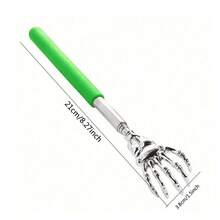 Portable Extendable Stainless Steel Back Scratcher, Telescopic Scratcher For Humans And Pets, Extendable Back Massager - Blue - View 9