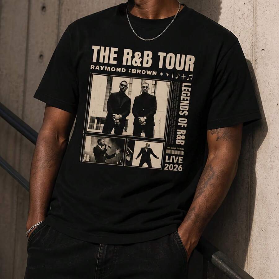 The R&B Tour 2026 _ Legends Of Rhythm And Blues _ Raymond And Brown - Black - View 1