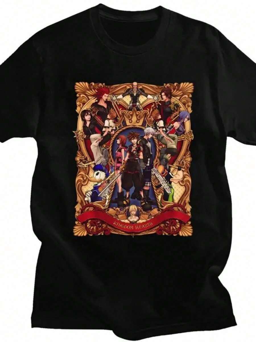 100% Pure Cotton T-Shirt - Black 4 - View 1