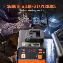 Stick Welder, 140A ARC/Lift TIG 2-IN-1 Welding Machine With IGBT Inverter 110V/220V Portable MMA Welder Machine With Hot Start, Arc Force And Anti-Stick - 140A - View 3