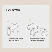 HP H23D True Wireless Bluetooth Earphones With Ear Hooks, IPX4 Waterproof, OWS Non-In-Ear Design, Bluetooth 5.3, 40-Hour Battery Life - View 4
